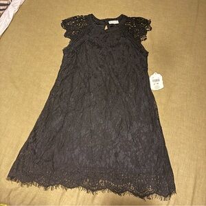 Altar'd State Black Lace Kids Dress